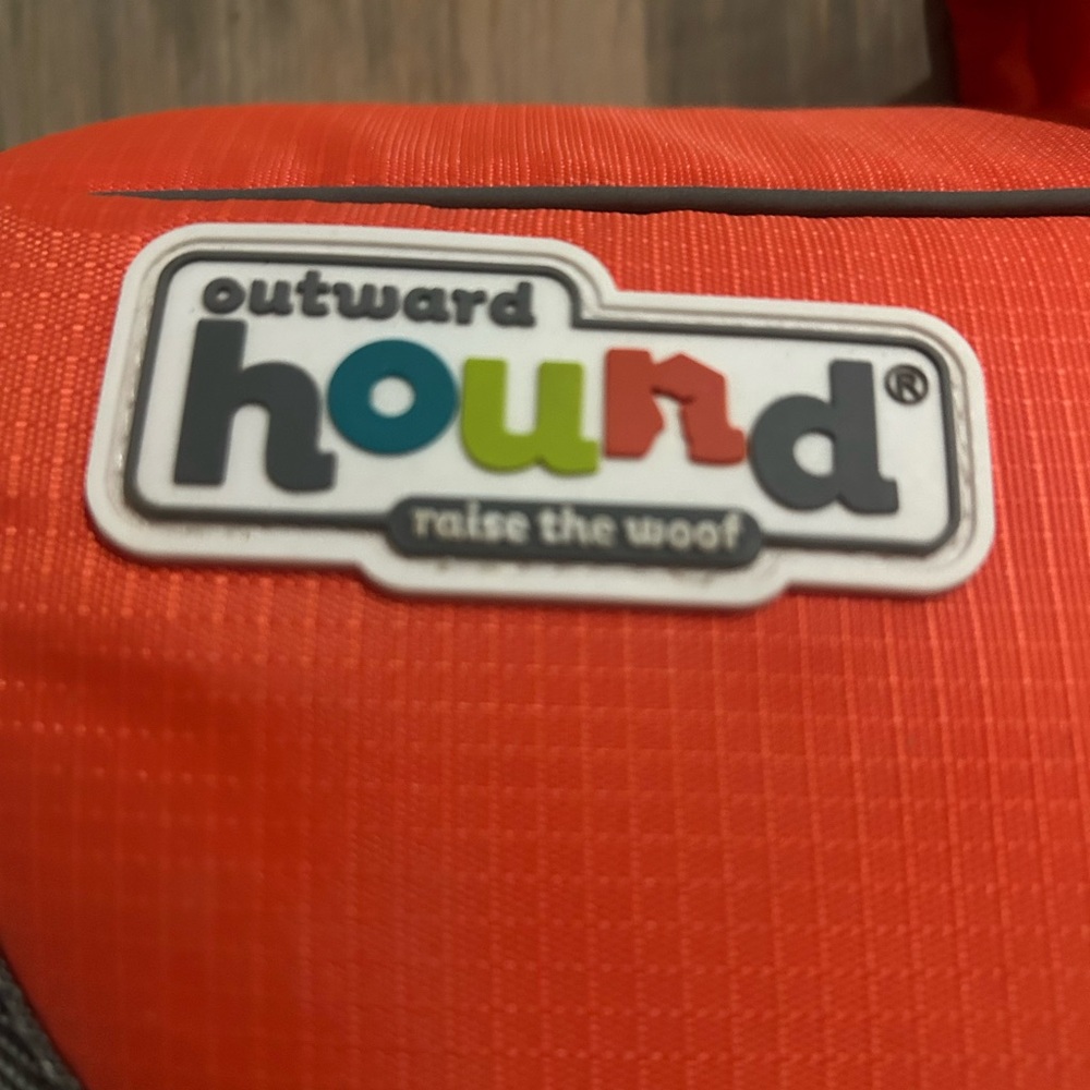 Outward Hound Red Dog life jacket